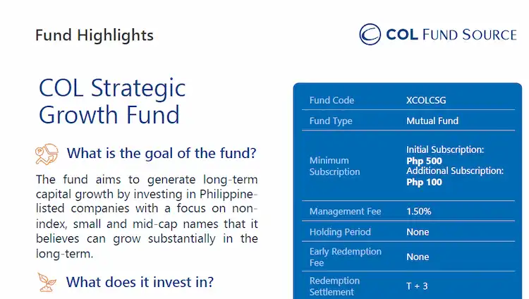 Fund Highlights